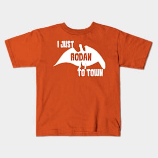 I Just Rode Into Town Kids T-Shirt